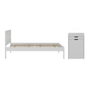 Ver imagem 6 de Cama de Solteiro para Colchão 88 X 188 Cm com Penteadeira 54cm e Puff Multimóveis Cr40121