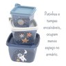Kit Alimentação Introdução Alimentar Bebê Astronauta Menino - 4