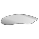 Ver imagem 6 de Espelhos Decorativos Orgânicos para Sala Kit com 5 Unidades Cor:espelho com Moldura Preta