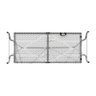 Mesa Dobrável Tipo Maleta Prática e Durável 180x60cm Branca - WAW Design - 4