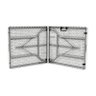 Mesa Dobrável Tipo Maleta Prática e Durável 180x60cm Branca - WAW Design - 6