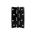 Ver imagem 1 de Dobradiça em Alumínio Preto 100 x 70 mm para Portas 6 Peças