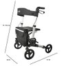 Andador para Idoso em Alumínio Dobrável D14 Dellamed Com 4 Rodas - 3