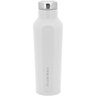 TYESO GARRAFA TÉRMICA 24x8x8cm 500ml INOX BRANCO PAREDE DUPLA - 1