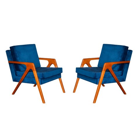 KIT 2 POLTRONA DECORATIVA MONA LUXO - 129