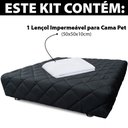 Ver imagem 2 de Lençol Impermeável para Caminha Pet de Cachorro 50x50x10cm - Bf Colchões