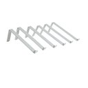 Ver imagem 1 de Kit 6 peças Suporte cantoneira Invertida - Mod. 2 "S" p/ prateleira de 15cm - Branca