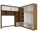 Ver imagem 4 de Guarda-roupa Casal Paradise 10 Portas 6 Gavetas com Espelho - Pm