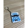 Kit 20 Chaveiros Feliz Dia Dos Pais Bigode Presente Lembrança Dia Dos Pais - 1