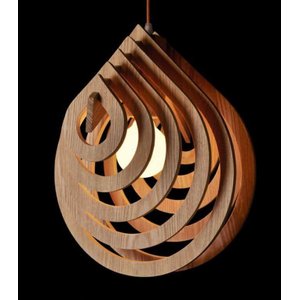 Luminária Teto tipo Pendente PINGO MDF - Completa