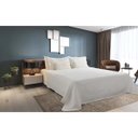 Ver imagem 3 de Kit Colcha Cobre Leito Casal 3pç Montblanc Memory Branco