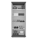 Ver imagem 3 de Armário Multiuso Londres com Espelho Malbec - Móveis Luapa