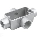 Ver imagem 1 de Condulete Fixo 3/4" Tipo "x" - sem Tampa / sem Rosca / sem Pintura Tramontina