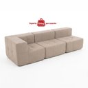 Ver imagem 7 de Sofá Modular 3 Lugares com Canto Kappesberg Boucle Capuccino