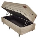 Ver imagem 1 de Cama Box Solteiro Baú Molas Ensacadas White Horse Carolina Mattress 88x188 Carolina Mattress Guild 8