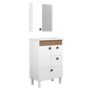 Ver imagem 1 de Conjunto Gabinete de Banheiro Beirute 60cm