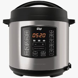 Panela Elétrica de Pressão Wap Preto e Inox 6l 110v Wppe1 - 1