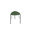 Ver imagem 1 de Mesa Lateral 56cm de Apoio para Sala Multiuso 100% Mdf Cor:musgo com Preto