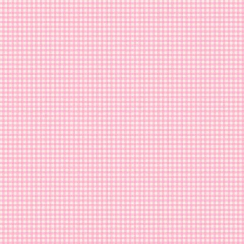 Papel de Parede Infantil Rosa Quadriculado Pequeno B581101