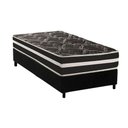 Ver imagem 1 de Conjunto Box Solteiro: Colchão Anatômico Paropas D28 Ag80 Master Black Double Face + Base Crc