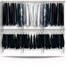 Arara cabideiro aramado trilho parede closet loja suspenso Br 2,80 m - 1