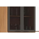 Ver imagem 4 de Paneleiro de Cozinha Modulado Firenze Torre Quente Forno C/ Prateleira 4 Portas C/ 2vidro 70x218cm
