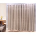 Ver imagem 2 de Cortina linho tecido 2,80x2,50 Para Trilho Suíço:Avelã