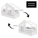Ver imagem 5 de Bicama Casinha com Janela Madeira Maciça Branco Housin