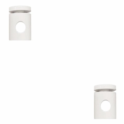 Kit-2 Desviador de Cabo Para Lustres e Pendentes e Luminária MD-6005/2 - Branco