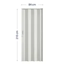 Ver imagem 4 de Porta Sanfonada de Pvc 210x84cm com Trinco Bcf