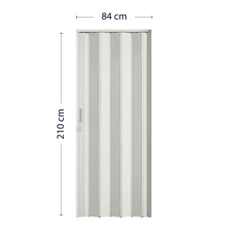 Porta Sanfonada de PVC 210x84cm com Trinco BCF - 4