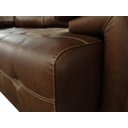 Ver mais imagens de Sofá Retrátil e Reclinável Zurique 100% em Couro Natural com 2,60m Couro:castanho