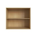 Ver imagem 2 de Amário Aéreo 100% MDF Infinity 2 Portas Savana/Branco Estilo Americano
