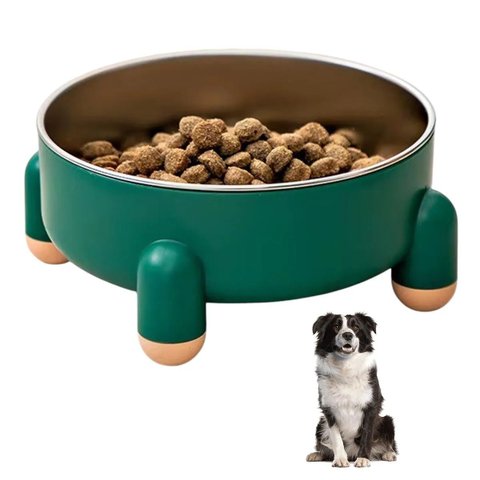 Comedouro Elevado Cachorro Gato Cao Animal de Estimaçao Raçao Tigela Removivel Grande Capacidade Seg