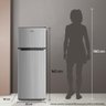 Geladeira Refrigerador Hq Defrost 230 Litros Hq-230rdf Cinza 220v - 4