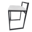 Ver imagem 4 de Banqueta Baixa Bali Estilo Industrial Assento Branco