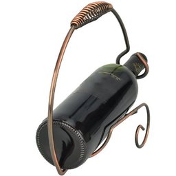 Suporte de Mesa Cristaleira para Garrafa Vinho Whisky Mundo Thata - 3