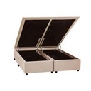 Ver imagem 1 de Cama Box Baú Queen Universal Suede Clean (158x198x35) - Costa Rica