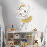 Adesivo de Parede Infantil Gatinha Bailarina-Extra Grande 85x71cm - 2