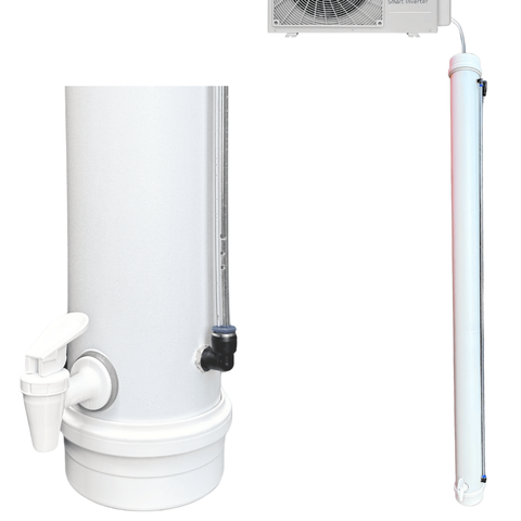 Dreno Coletor de Água P/ Ar Condicionado 12l 160cm. Branco.