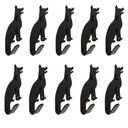 Ver imagem 1 de Kit 10 Ganchos Decorativo de Parede Pendurador Bolsa C.p Fs