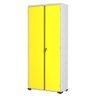 Armário Aço Escritório Fechadura 3 Prateleiras EA302 Amarelo - 1