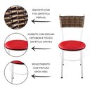 Ver imagem 2 de 2 Cadeiras Brancas para Cozinha Viena Avelã:Vermelho