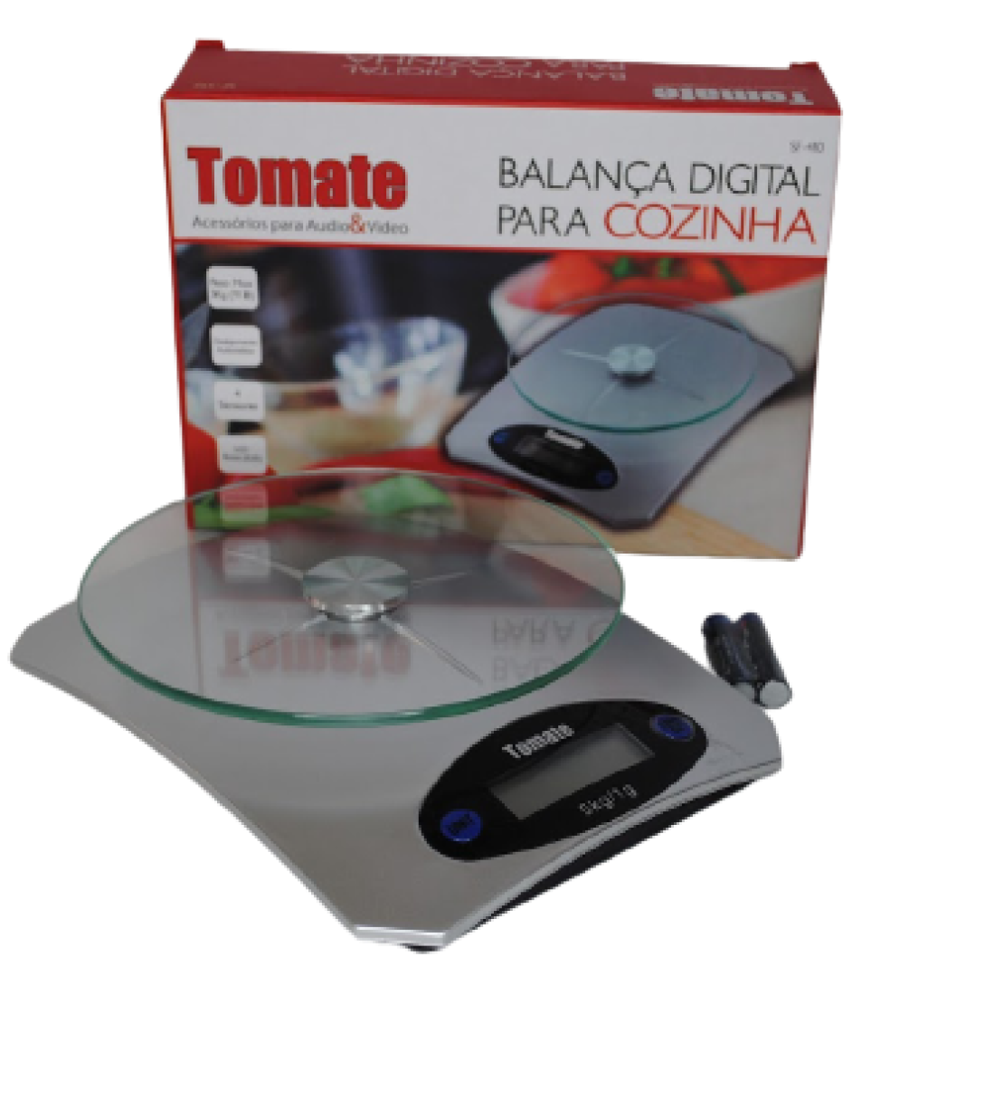 Balanca Digital De Cozinha Alta Precisao 5 Kg Tomate - 1