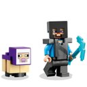 Ver imagem 6 de Brinquedo Lego Minecraft Infantil Blocos O Portal em Ruínas Caminho do Nether Divertido 316 peças
