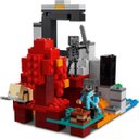 Ver imagem 4 de Brinquedo Lego Minecraft Infantil Blocos O Portal em Ruínas Caminho do Nether Divertido 316 peças