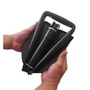 Ver imagem 3 de Mini Pá de Jardim Dobrável Portátil Vira Enxadinha