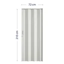 Ver imagem 4 de Porta Sanfonada de Pvc 210x72cm com Trinco Bcf