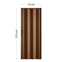 Ver imagem 4 de Porta Sanfonada de PVC 210cm x 72cm Plastporta BCF