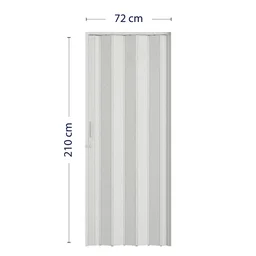 Porta Sanfonada de PVC 210x72cm com Trinco BCF - 4